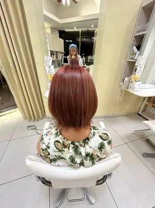 ショート カラー 山端 梨音のヘアスタイル