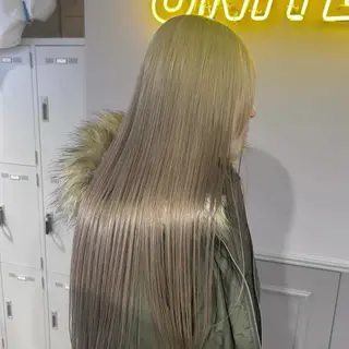 ロング カラー パーマ ヘアアレンジ メンズ キッズ ブリーチなしカラー/ ブラウン/レイヤーのヘアスタイル