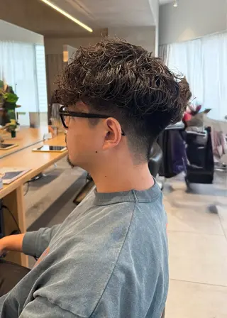 ショート パーマ/レイヤー /店長/YURAのヘアスタイル