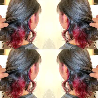 ミディアム カラー Hair make VERDA所属・宮下 耕平のヘアスタイル