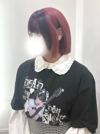 ショート カラー ヘアアレンジ Mion /CODE.のヘアスタイル