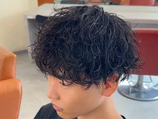 メンズ パーマ／京都駅 ／メンズ/藤井　翔のヘアスタイル