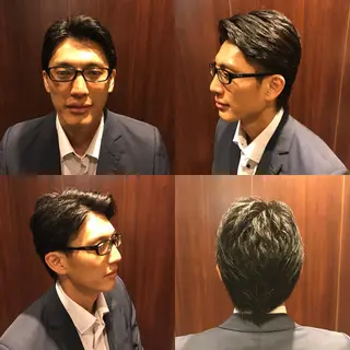 ショート メンズ 高橋 亜美奈のヘアスタイル