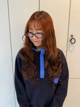 ロング パーマ neneka レイヤーカット🍀のヘアスタイル