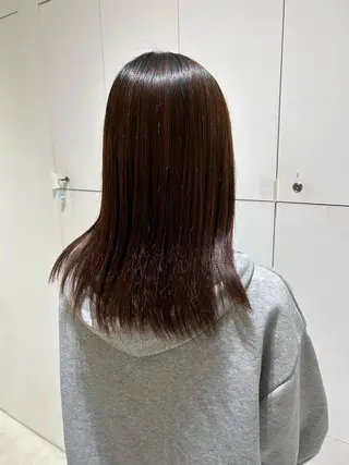 セミロング 透明感カラー🫧 nanohaのヘアスタイル