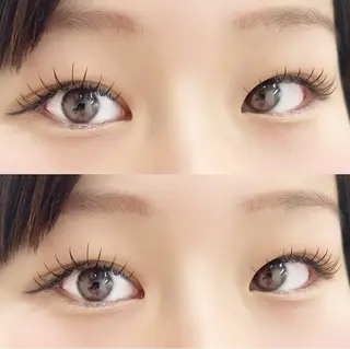 マツエク・マツパ alice天王寺所属・arisa .のマツエク・マツパデザイン