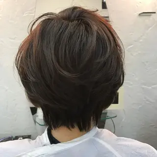 ショート fleur所属・津田 あかねのヘアスタイル