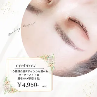 アイブロウ 韓国マツパ*マスカラ パーマ導入店Reoのマツエク・マツパデザイン