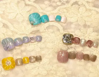 ネイル 藤島 咲良のネイルデザイン