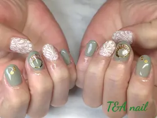ショート ネイル T&A nailのネイルデザイン