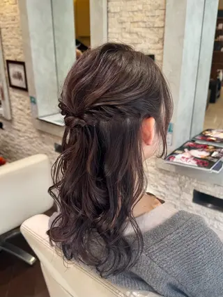 ヘアアレンジ 本多 美羽のヘアスタイル