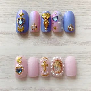 ネイル La neige* yuki 🥯🍑のネイルデザイン