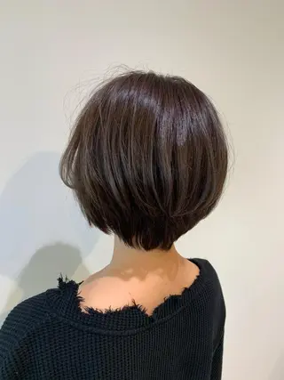 ショート カラー 小島嵩人 縮毛矯正 髪質改善のヘアスタイル