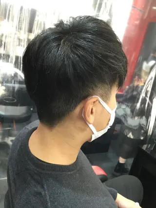 ショート メンズ Annon プライベートサロンのヘアスタイル