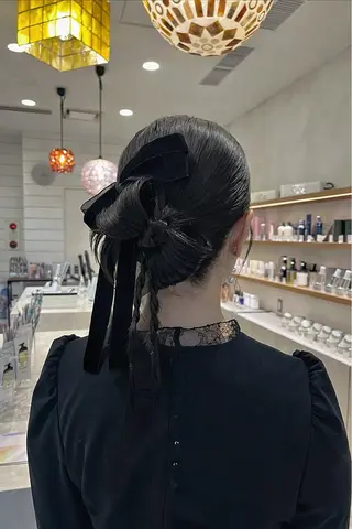 ヘアアレンジ 渋谷/透明感カラー/ 🩶Miwa🩶のヘアスタイル