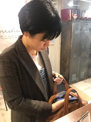 ショート さの あやねのヘアスタイル