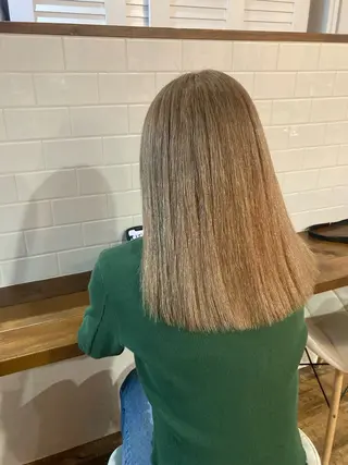 ミディアム カラー 横浜美容室／暖色系 michika🌹のヘアスタイル