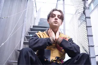 ショート カラー パーマ メンズ fifth JINGUMAE所属・波巻きスパイラルパー マ/シャドウパーマ駿のヘアスタイル