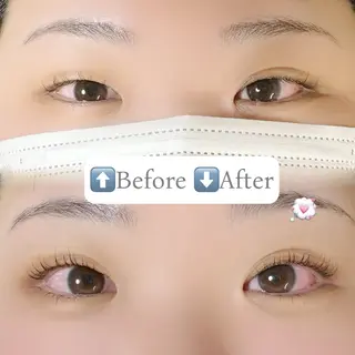マツエク・マツパ Eyesalon Lunelのマツエク・マツパデザイン