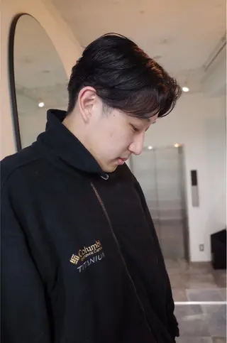 パーマ メンズ 髪質改善/ブリーチ EITOのヘアスタイル