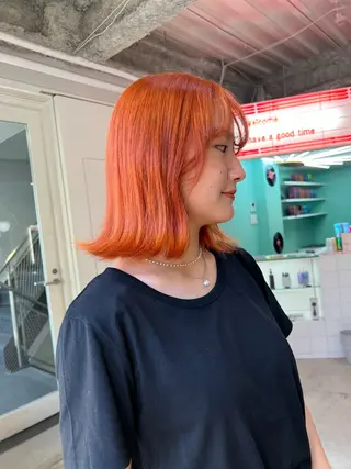 ミディアム 💥ウルフカット デザインあんな💥のヘアスタイル