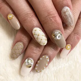 ネイル She nail studio 原宿所属・パラジェル有/ スカルプ/mahoのネイルデザイン