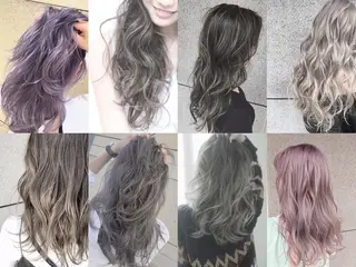 ミディアム Eliss 堀江のヘアスタイル