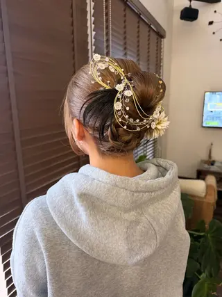 ロング ヘアアレンジ Felice Erikaのヘアスタイル