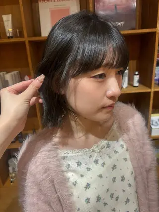 カラー 韓国風ヘア/パーマ ♡あゆのヘアスタイル