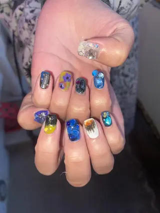 ネイル .unff所属・hana (..)個 性派/メンズネイル◎のネイルデザイン