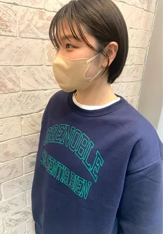 ショート 田中 亜沙美のヘアスタイル