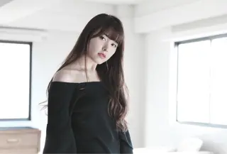 セミロング Endearing 銀座/レイヤーカットのヘアスタイル