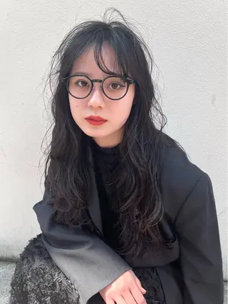 ミディアム パーマ 金井京介/レイヤー /ボブパーマのヘアスタイル