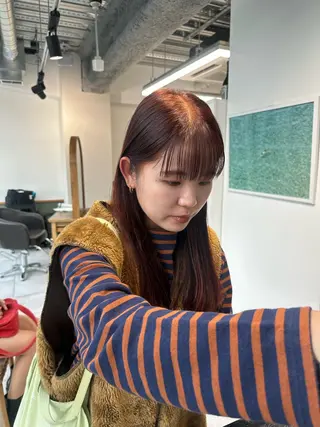 ミディアム カラー キッズ オトナヘア🌸 harukaのヘアスタイル