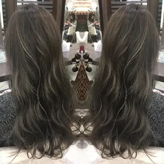 ロング カラー 寺内 紳悟のヘアスタイル