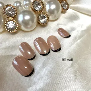 ミディアム pllia beautyのネイルデザイン