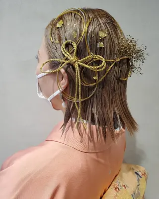 難波/白髪ぼかし/ KAORIのヘアスタイル