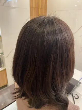 ミディアム カラー 門崎未依/レイヤー/ メンズカット🪿🌼のヘアスタイル