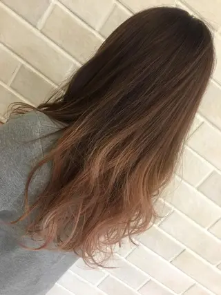 ロング ブリーチ指名 NO1🌈SAKIのヘアスタイル