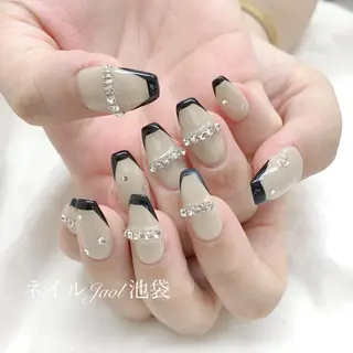 セミロング nail jaol池袋店所属・ネイルJaol 池袋のネイルデザイン