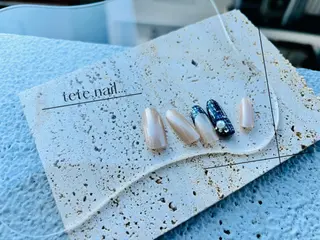 セミロング tete. nailのネイルデザイン