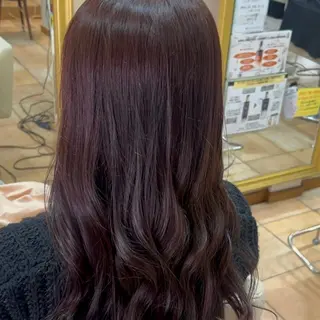 カラー さとう りほのヘアスタイル