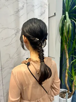 ロング ﾏｽﾀﾞ ｱｲﾘのヘアスタイル