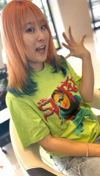 ミディアム earth甲府昭和店 東　允のヘアスタイル