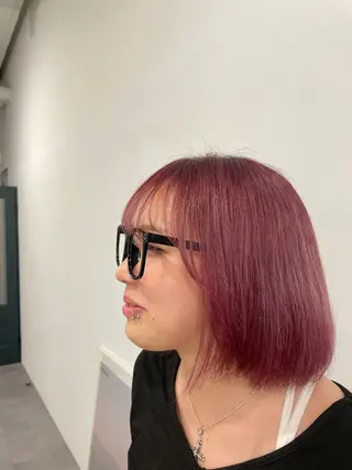 ショート MEY Kyoto所属・海外風⚡️/艶カラー 🎀/フェンのヘアスタイル