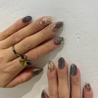 ネイル 【淡色color/ nail】maikoのネイルデザイン