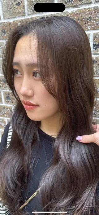 yuzu /韓国ヘア / 透明感カラー🎀のヘアスタイル