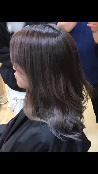 セミロング 髪質改善 阪口 雄佑のヘアスタイル