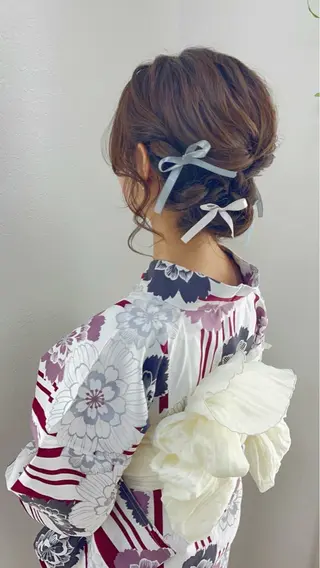 ヘアアレンジ LENAHC ist アベフミナのヘアスタイル