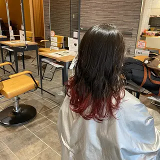 ミディアム ému エミュ　hair &spa所属・近藤 みゅうまのヘアスタイル